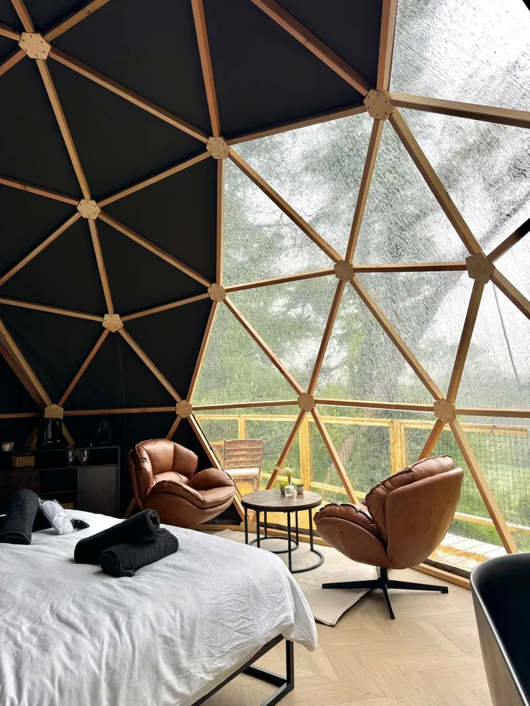 nuit dans un dome